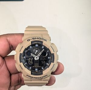 GShock Men’s Watch 5081 GA-100L Tan